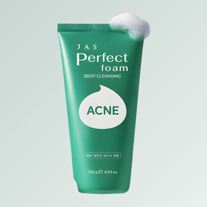 Mousse nettoyante parfaite au collagène blanc anti-acné K-Beauty coréenne fabriquée en Corée – Nettoyant visage - Product Image 1