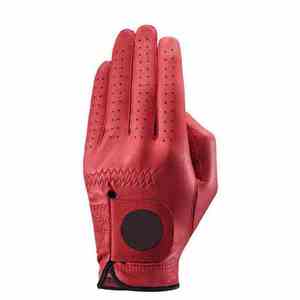 Gants de golf légers en cuir véritable avec sangle de poignet réglable pour une utilisation professionnelle et des entraînements quotidiens en extérieur - Product Image 3