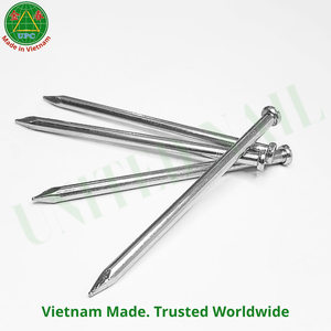 Clous en acier de 3,7 pouces à tige lisse et tête à motif quadrillé pour le travail du bois, en provenance du Vietnam |   clou à usage général - Product Image 1