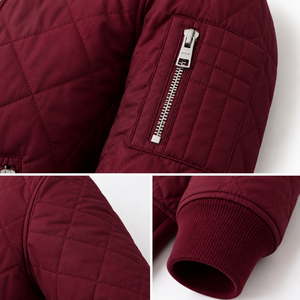 <b>Men's</b> <b>Lightweight</b> Quilted Puffer <b>Jacket</b> with Stand Collar Windproof Warm Winter Casual Outdoor Travel <b>Jacket</b> - Product Image 3