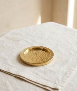 Handcrafted Decorative Metal Coasters With Vintage Design For Dining Room Kitchen Counter And <b>Coffee</b> <b>Table</b> - Product Image 2