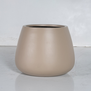 Hieta Modern Garden Decorative Fiberstone <b>White</b> Hammered Planter Set 4 Sizes Indoor & Outdoor Flower <b>Pots</b> & Planters - Product Image 4