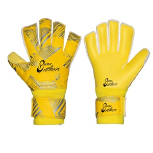 Guantes de Portero Profesionales Personalizados con Agarre de Látex, Guantes de Fútbol para Portero en Gris y Negro - Product Image 4