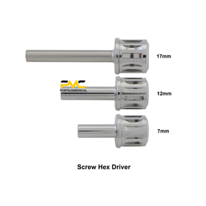 Kit de retrait d'implants dentaires avec tournevis hexagonal et clé Neobiotech FR pour des procédures efficaces de retrait de vis - Product Image 4