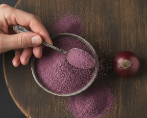 Polvo de Cebolla Roja Deshidratada 99% Concentrado 100% Natural Suministro a Granel Calidad de Exportación Grado Alimenticio 24 Meses de Vida Útil India - Product Image 1