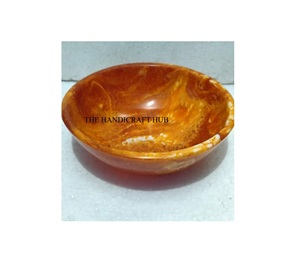 Bol en résine au design artisanal, bol en résine époxy, saladier en résine époxy, bol de service en résine époxy, saladier en résine époxy au meilleur prix - Product Image 1