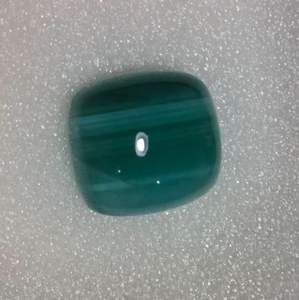 Aigue-marine bleue naturelle, cabochon coussin - Product Image 2