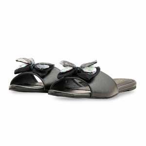 Black Formal Ladies <b>Sports</b> <b>Slipper</b> FR8326 - Product Image 3