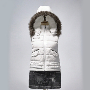 Chalecos acolchados de moda personalizados para otoño e invierno, ropa de mujer, abrigo acolchado sin mangas, nuevo color, chaleco acolchado para mujer - Product Image 2