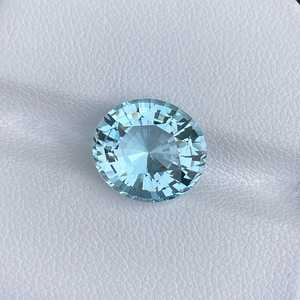 Aigue-marine blanche naturelle taille ovale du Rajasthan, pierre précieuse en vrac 2,00 carats ZUBEDA GEMS and JEWELRY pour la fabrication de bijoux en gros - Product Image 6