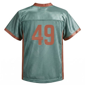 Camiseta de malla con diseño personalizado e impresión de logotipo, tela transpirable, ideal para equipos, clubes, partidos y actividades deportivas. - Product Image 3