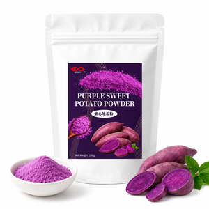 Polvo de Camote Morado KEI FU 100g, Certificado HALAL/HACCP, 24 Meses de Caducidad, para Té de Burbujas y Repostería - Product Image 2