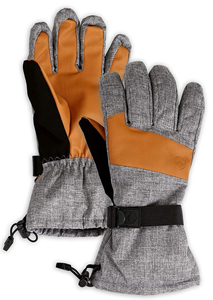 Guantes de esquí y snowboard personalizados, impermeables, transpirables, compatibles con pantallas táctiles, de dedo completo, térmicos de invierno, de poliéster con cierre de cordón. - Product Image 4