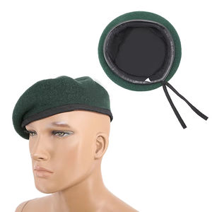 Béret décontracté personnalisé DoubleSpace brodé en PU avec bordure 64s, respirant et imperméable, unisexe, toutes saisons - Product Image 2