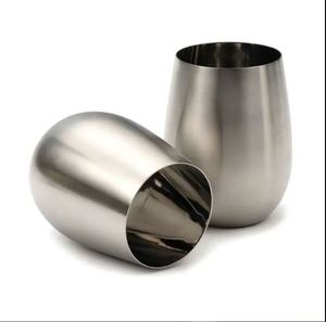 Copper Goblet Wine Glass with <b>Straw</b> for Drink Metal Cocktail Glass or Vodka Martini Glasses Parties & Weddings - Product Image 3