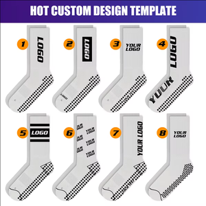 Chaussettes de fitness Custom Grip pour yoga, pilates et entraînement en salle de sport avec grip en silicone - Product Image 3