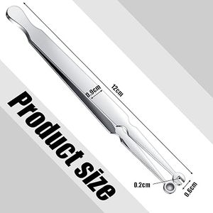 Pinza de Perforación Ligera de Alta Precisión, de Acero Inoxidable Quirúrgico, Herramienta para Joyería Corporal, para Nariz, Oreja, Ombligo y Labio, Segura - Product Image 5