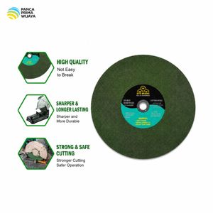 Disque de coupe en métal de haute qualité de 14 pouces, disque de coupe abrasif 355x2.5x25mm pour la coupe de l'acier et de l'acier inoxydable - Product Image 4