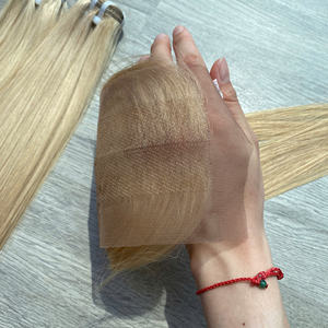 Super Cheveux Double Dessiné Os Cheveux Raides Blonde Couleur Meilleure Qualité Cheveux Humains Vietnamiens de Haute Qualité Prix de Gros - Product Image 4