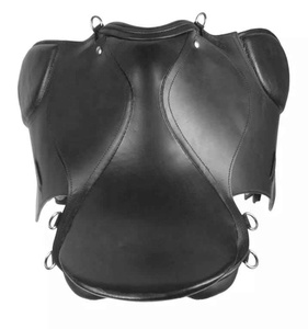 TI101OA024 Silla de montar de cuero genuino de alta resistencia con diseño personalizado, asiento suave para salto ecuestre inglés, con estructura de madera - Product Image 2