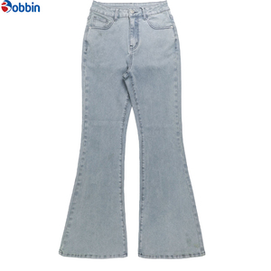 Nuevo Pantalón Vaquero Casual de Tallas Grandes para Mujer, Cintura Alta, Pierna Recta, Bolsillos con Solapa, Cintura Sin Presión, Tallas Personalizadas Disponibles - Product Image 2