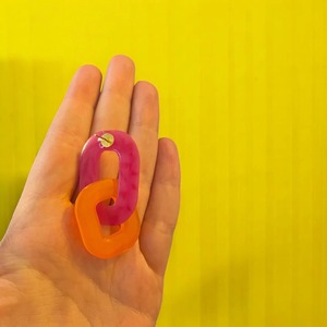 <b>Dropshipping</b> Ready Resin Earrings Blind Shipping Resin Earrings Solid Color Resin Earrings Custom Factory Wholesale Use Resin - Product Image 2