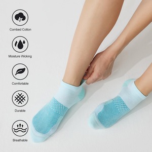 BNSB SPORTS Womens Pastel Low Cut Ankle <b>Socks</b> Breathable No Show Athletic Cushioned <b>Running</b> Casual <b>Socks</b> OEM Wholesale Apparel - Product Image 4