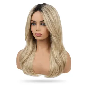 Extensiones de Cabello Humano Remy Weft, Cabello Indio Liso Natural Negro/Color Personalizable, Peluca de Cabello Humano Rubio Natural Liso Largo Remy Weft - Product Image 2