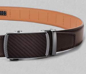 Descubra el Elegante Cinturón de Hebilla Deslizante para Hombre, Disponible en Cuero Genuino, Personalizable, Precios al por Mayor en Pakistán - Product Image 3