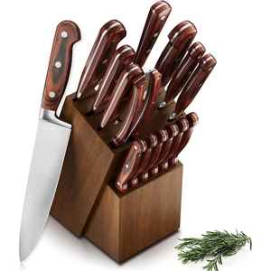 Organisateur de tiroir extensible en bambou pour couverts, boîte de rangement réglable pour ustensiles de cuisine, support séparateur pour cuillères, fourchettes et couteaux - Product Image 3