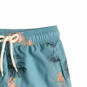 Shorts d'été modernes en mélange de lin, tissu doux et frais, pour les vacances, vente en gros, exportation, fabricant, fournisseur, qualité - Product Image 5