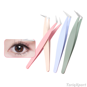 ขายส่งอุปกรณ์ต่อขนตาหลายสี ความแม่นยำสูง ราคาโรงงาน แหนบต่อขนตาแบบมืออาชีพใหม่ ราคา 0.7 ดอลลาร์ - Product Image 4