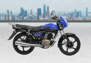 TVS "RADEON DIGI CLUSHTER EDITION " MOTORCYCLE with Black with Gold <b>Engine</b> Cover - Product Image 3