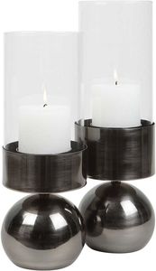 Matt <b>Black</b> Aluminium Candle <b>Holder</b> Handmade Customized Metal Candle <b>Holder</b> For Home & Garden Decoration Wedding Centerpieces - Product Image 6