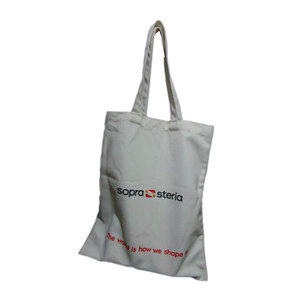 Sac fourre-tout en toile personnalisé avec fermeture Velcro, réutilisable et écologique, imprimé numériquement, avec poignées en coton, vente en gros - Product Image 3