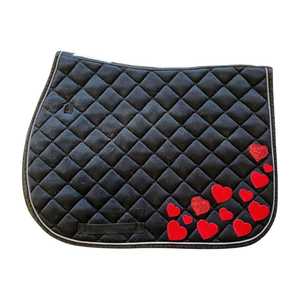 Premium Custom Horse Saddle Pad Breathable Cotton Jumping Dressage <b>Equestrian</b> Riding OEM Wholesale Pakistan Manufacturer - Product Image 1