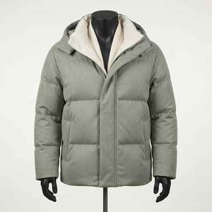 Chaqueta Acolchada Personalizada para Hombre, Chaqueta de Plumón con Relleno de Burbujas, Material de Poliéster y Nailon de Alta Calidad, Chaquetas de Burbujas para Hombre - Product Image 1