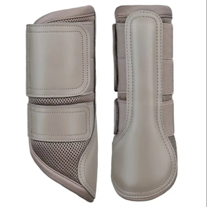 Fers de cheval en cuir véritable et néoprène avec fermeture à boucle, design moderne, durables, amortissants, prix compétitif - Product Image 4