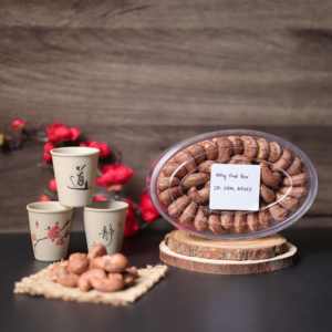 Oferta Especial OEM al por Mayor: Nueces de Anacardo Orgánicas Premium de Vietnam, 400g, Caja Ovalada, Opciones para Regalo, Tostadas en Fábrica - Product Image 2