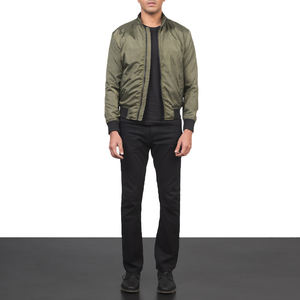Blouson Bomber en Satin de Qualité Supérieure pour Hommes – Hiver, Personnalisable, Tendance et au Look Attrayant - Product Image 3