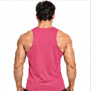 Custom Logo <b>Mens</b> <b>Gym</b> Tank Top Cotton Sleeveless Muscle <b>Vest</b> Summer Fitness Sportswear Breathable Quick Dry Plus Size OEM Wholesa - Product Image 4