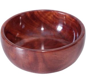 Tazón de Madera 100% Puro para Servir Comidas Familiares, Mezclar Ensaladas, Presentar Bocadillos y como Atractivo Centro de Mesa - Product Image 5