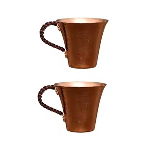 Taza de Cobre Hecha a Mano, Vajilla Fina para el Hogar, Eventos y Servicio de Bebidas - Product Image 2