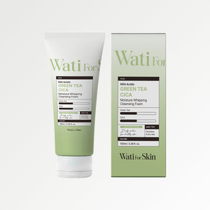 Espuma limpiadora facial Watiforskin, sin sensación de tirantez, ligeramente ácida, con té verde y Cica, espuma limpiadora hidratante. - Product Image 4