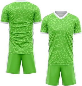 Uniforme de Fútbol sin Mangas de Último Diseño, 100% Poliéster, Nuevo Estilo, para Adultos, Calidad Premium Profesional, Color Personalizado, Logotipo Personalizado - Product Image 2
