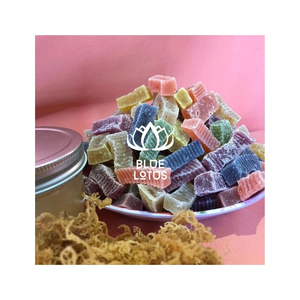 Gomitas de Fruta 100% Naturales BLUE LOTUS, Bajas en Azúcar, Sabor Dulce, Snack Saludable, Ingredientes Limpios, Golosinas Diarias, Suaves y Masticables - Product Image 1
