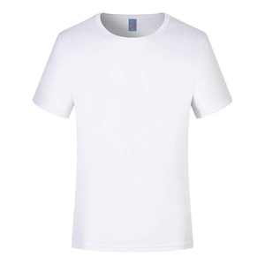 Camisetas de Algodón 100% de Alta Calidad al por Mayor, Impresión Personalizada en la Parte Delantera, Transpirables, Camisetas Lisas Extra Grandes para Hombre - Product Image 3