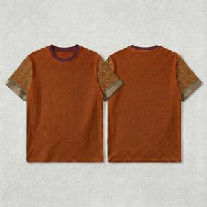 Camiseta de Hombre de Fibra de Bambú, Lisa, de Manga Corta, Color Sólido, Ecológica, Básica, de Primera Calidad - Product Image 5