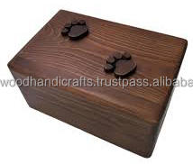 Hot Selling Wooden Urn Box For Pet <b>Ashes</b> Wood Cremation Urns For Cat and <b>Dog</b> <b>Ashes</b> Rosewood Urns At low price - Product Image 4