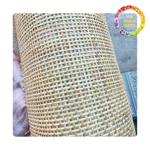 Eco-friendly Rattan Webbing Sheet Natural Woven Cane Mesh for <b>Chair</b> Cabinet Door Furniture Panel OEM Custom Supply - Product Image 1